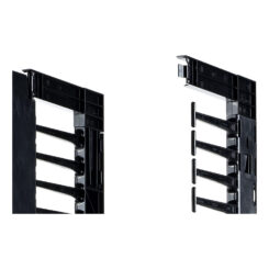 APC Valueline, verticale kabelmanager voor 2 & 4-stijls racks, 84"H X 12"B, dubbelzijdig met deuren - Afbeelding 4