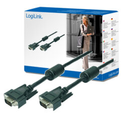 LogiLink CV0017 VGA kabel 15 m VGA (D-Sub) Zwart - Afbeelding 2