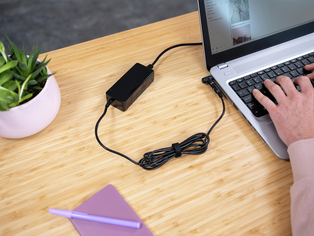 Trust Primo 45W Universele laptop‑lader – laptop‑oplader – universele laptop‑adapter – met meerdere aansluitstukken – Zwart - Afbeelding 5