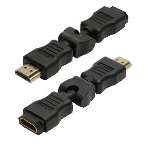 LogiLink AH0012 tussenstuk voor kabels HDMI Zwart - Afbeelding 2