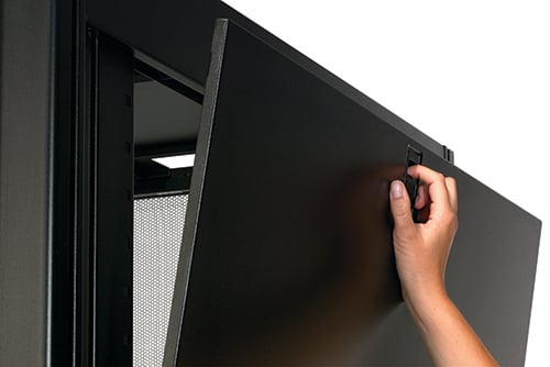 APC NetShelter SX 48U 600mm Wide x 1070mm Deep Enclosure with Sides Black -2000 lbs. Shock Packaging - Afbeelding 7