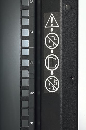APC NetShelter SX 48U 600mm Wide x 1070mm Deep Enclosure with Sides Black -2000 lbs. Shock Packaging - Afbeelding 9