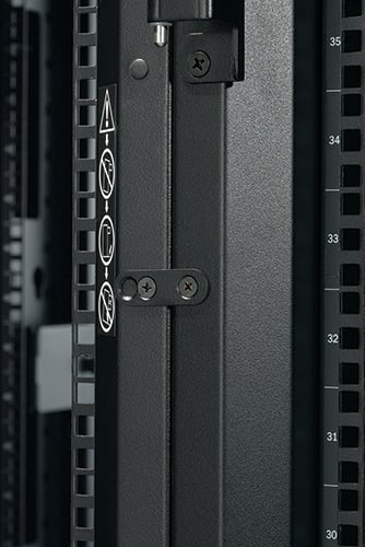 APC NetShelter SX 48U 600mm Wide x 1070mm Deep Enclosure with Sides Black -2000 lbs. Shock Packaging - Afbeelding 14