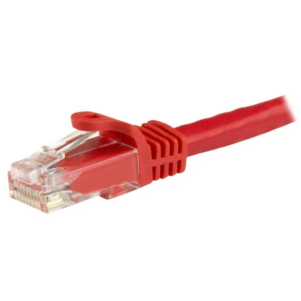 StarTech.com Cat6 patchkabel met snagless RJ45 connectors 3 m, rood - Afbeelding 3