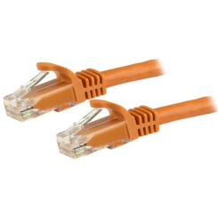StarTech.com CAT6 kabel utp snagless RJ45 connector koperdraad patchkabel 7,5 m oranje - Afbeelding 2