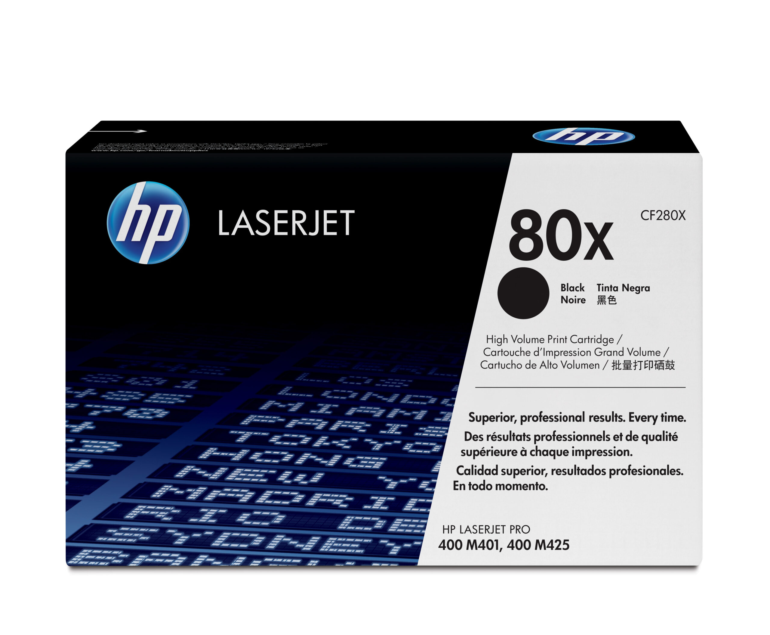 HP 80X originele high-capacity zwarte LaserJet tonercartridge