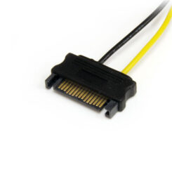 StarTech.com 15cm SATA Voeding naar 6-pins PCI Express Videokaart Voeding Verloopkabel - Afbeelding 3