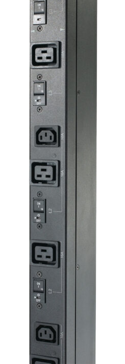 APC Rack PDU, Basic, ZeroU, 32A, 400V, (3x) C13 & (6x) C19, IEC 309 32A 3Fase stekker - Afbeelding 3