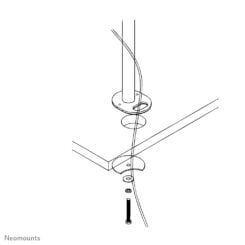 Neomounts FPMA-D960GROMMET Bureaudoorvoerbuis 10-30" - Afbeelding 4