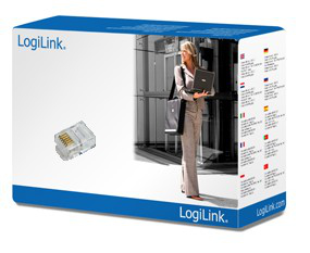 LogiLink RJ12 Transparant - Afbeelding 3