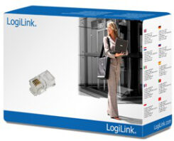 LogiLink RJ10 Transparant - Afbeelding 3