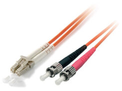Equip 254232 InfiniBand en Glasvezelkabel 2 m LC ST Geel - Afbeelding 2