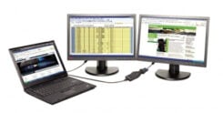 Lenovo USB 3.0 - DVI/VGA USB grafische adapter 2048 x 1152 Pixels Zwart - Afbeelding 5