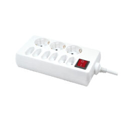 LogiLink LPS201 power uitbreiding 1,5 m 9 AC-uitgang(en) Wit - Afbeelding 2