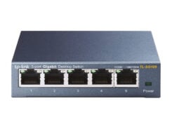 TP-Link TL-SG105 Unmanaged Gigabit Ethernet (10/100/1000) Zwart