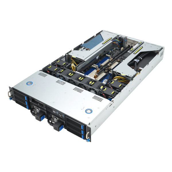 ASUS 90SF0251-M004X0 server barebone Intel C741 Rack (2U) Zwart, Staal - Afbeelding 11