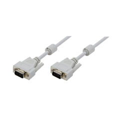 LogiLink D-Sub, 3 m VGA kabel VGA (D-Sub) Grijs - Afbeelding 2