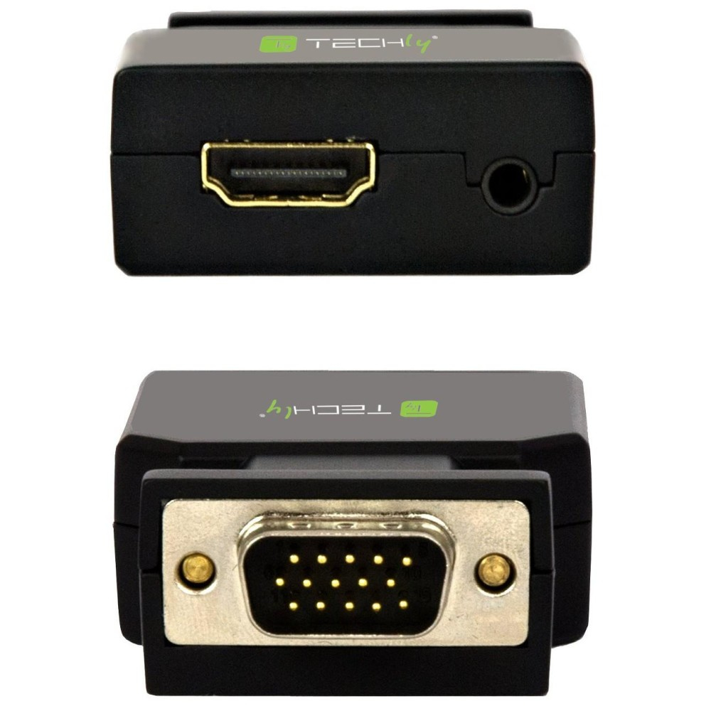 Techly IDATA VGA-HDMINI videosignaalomzetter 1920 x 1200 Pixels - Afbeelding 6