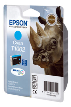 Epson Rhino inktpatroon Cyan T1002 DURABrite Ultra Ink