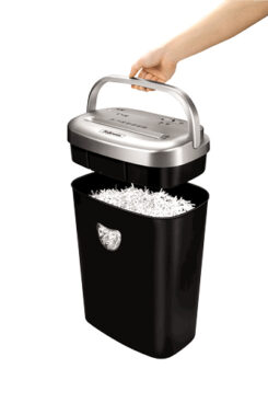 Fellowes 53C papiervernietiger Kruisversnippering 22 cm Zwart - Afbeelding 3