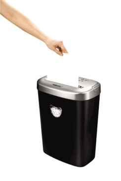 Fellowes 53C papiervernietiger Kruisversnippering 22 cm Zwart - Afbeelding 4