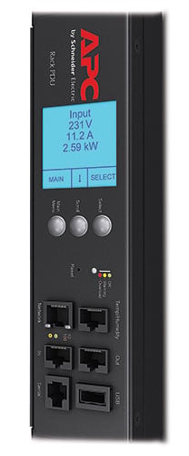APC Rack PDU AP8659 - Switched & Metered-by-Outlet, ZeroU, 16A, 230V, (21x) C13 & (3x) C19 - Afbeelding 3