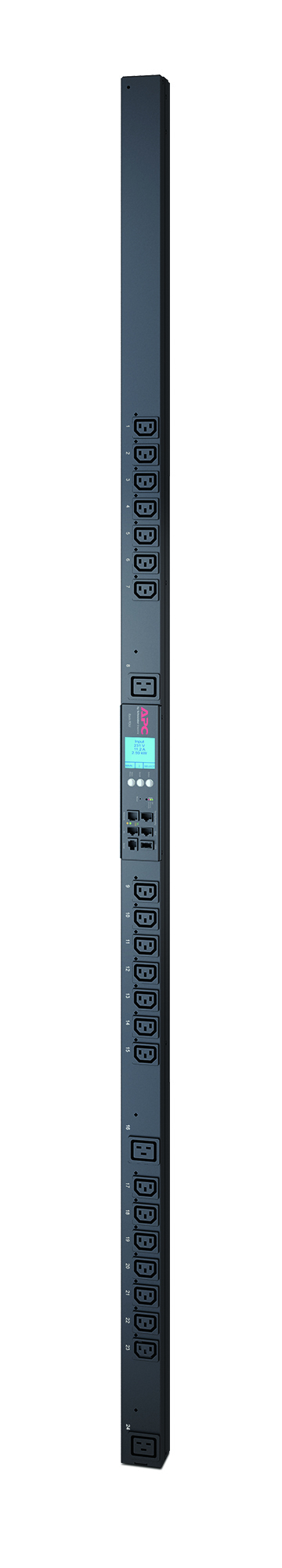 APC Rack PDU AP8659 - Switched & Metered-by-Outlet, ZeroU, 16A, 230V, (21x) C13 & (3x) C19
