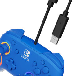 PDP Afterglow Wave Blauw USB Gamepad Analoog/digitaal Nintendo Switch, Nintendo Switch OLED - Afbeelding 5