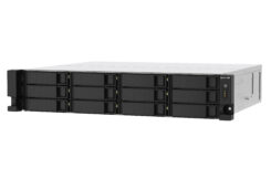 QNAP TS-1273AU-RP-8G data-opslag-server NAS Rack (2U) Ryzen Embedded V1500B 8 GB DDR4 0 TB QNAP QTS Aluminium, Zwart - Afbeelding 3