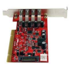 StarTech.com 4 Port PCI SuperSpeed USB 3.0 Adapterkaart met SATA/SP4 Voeding - Quad Port PCI USB 3 Controller Kaart - 5Gbps - Afbeelding 5