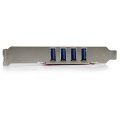 StarTech.com 4 Port PCI SuperSpeed USB 3.0 Adapterkaart met SATA/SP4 Voeding - Quad Port PCI USB 3 Controller Kaart - 5Gbps - Afbeelding 4