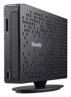 Shuttle XS35GS-803 V3L PC Intel Atom® D2550 2 GB DDR3-SDRAM 320 GB HDD AMD Radeon HD 7410M Nettop Mini PC Zwart - Afbeelding 7