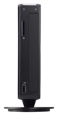 Shuttle XS35GS-803 V3L PC Intel Atom® D2550 2 GB DDR3-SDRAM 320 GB HDD AMD Radeon HD 7410M Nettop Mini PC Zwart - Afbeelding 9