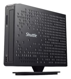 Shuttle XS35GS-803 V3L PC Intel Atom® D2550 2 GB DDR3-SDRAM 320 GB HDD AMD Radeon HD 7410M Nettop Mini PC Zwart - Afbeelding 6
