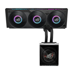 ASUS ROG Strix SLC IV 360 ARGB LCD Processor Kit voor vloeistofkoeling 12 cm Zwart 1 stuk(s) - Afbeelding 2