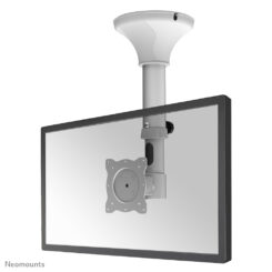 Neomounts FPMA-C025SILVER Monitor/TV-beugel plafond 10-30" - h 37-47 cm - kantelbaar - Afbeelding 2