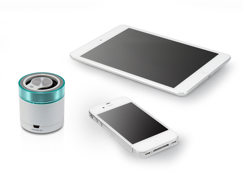 Conceptronic CLLSPK30BTW Draagbare & party speaker Blauw, Wit 3 W - Afbeelding 5