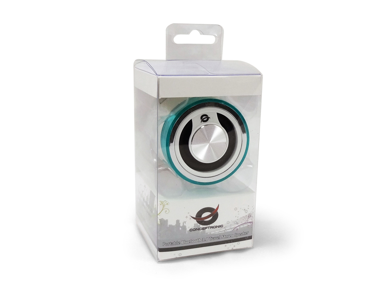 Conceptronic CLLSPK30BTW Draagbare & party speaker Blauw, Wit 3 W - Afbeelding 6