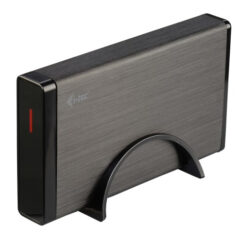 i-tec MYSAFE35U401 behuizing voor opslagstations HDD-behuizing Zwart, Metallic 3.5" - Afbeelding 2
