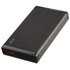 i-tec MYSAFE35U401 behuizing voor opslagstations HDD-behuizing Zwart, Metallic 3.5" - Afbeelding 3