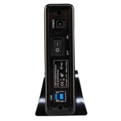 i-tec MYSAFE35U401 behuizing voor opslagstations HDD-behuizing Zwart, Metallic 3.5" - Afbeelding 4