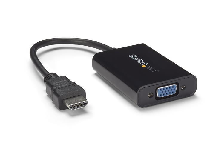 StarTech.com HDMI naar VGA video adapter / converter met audio voor desktop PC / Laptop / Ultrabook 1920x1080 - Afbeelding 2