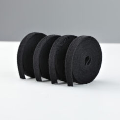 StarTech.com 4-pack 4,6m Klittenband Rol, 1,27cm Breed, Zwart, Cut-to-Size Herbruikbare Kabelbinders, Bulk Rol Hersluitbare Kabelbundel - Afbeelding 4