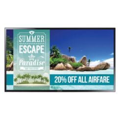 Samsung ED32C Digitale signage flatscreen 81,3 cm (32") LED 330 cd/m² WXGA Zwart - Afbeelding 2
