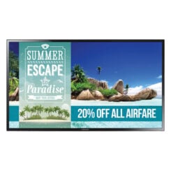 Samsung ED32C Digitale signage flatscreen 81,3 cm (32") LED 330 cd/m² WXGA Zwart