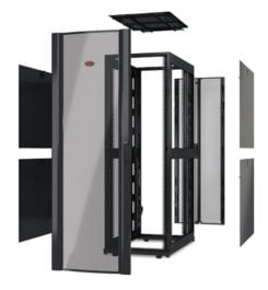 APC NetShelter SX 42U 750mm Wide x 1200mm Deep Enclosure Without Sides Without Doors Black