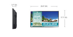 Samsung ED32C Digitale signage flatscreen 81,3 cm (32") LED 330 cd/m² WXGA Zwart - Afbeelding 8