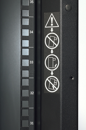 APC NetShelter SX 48U 600mm Wide x 1070mm Deep Enclosure Without Sides Black - Afbeelding 9