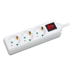 LogiLink LPS206 power uitbreiding 1,4 m 3 AC-uitgang(en) Wit - Afbeelding 2