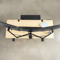 Techly ICA-LCD 482-T flat panel bureau steun 61 cm (24") Zwart - Afbeelding 12